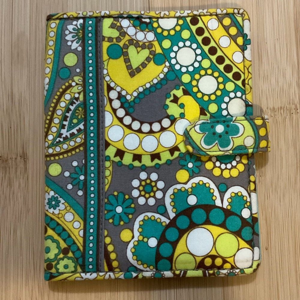 Vera Bradley Vibrant Floral Passport Cover